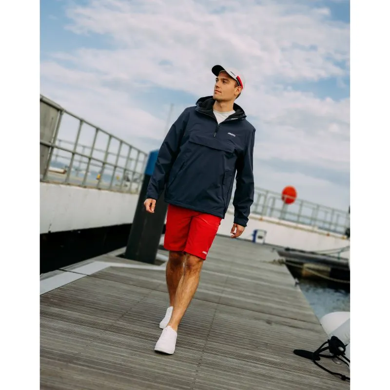 Musto Snug Mens Zip Neck BR1 Waterproof Polartec Lined Anorak Smock - Navy