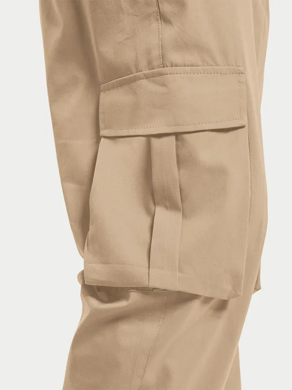 New Men's Overalls Multi-Pocket Pants