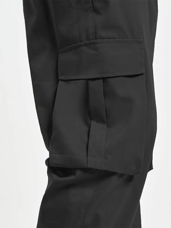 New Men's Overalls Multi-Pocket Pants