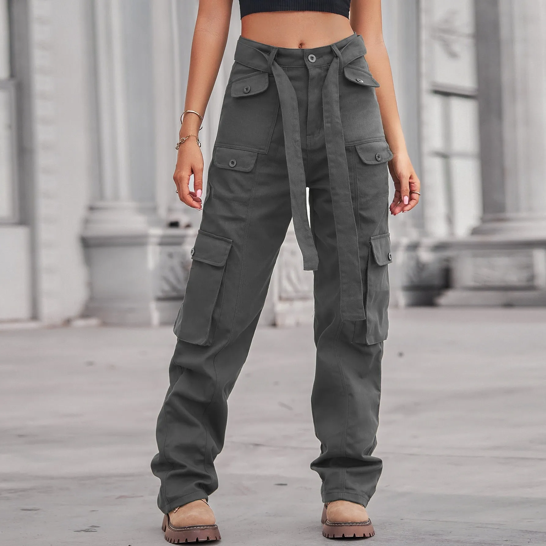 New Multi Pocket Heavy Pants