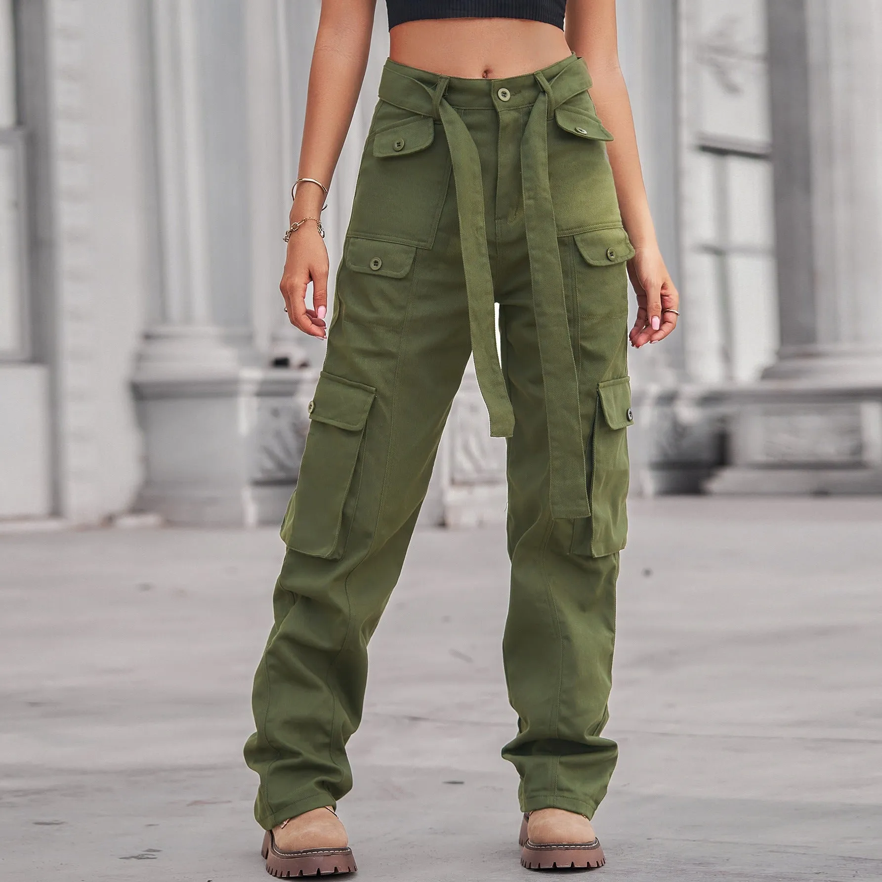 New Multi Pocket Heavy Pants