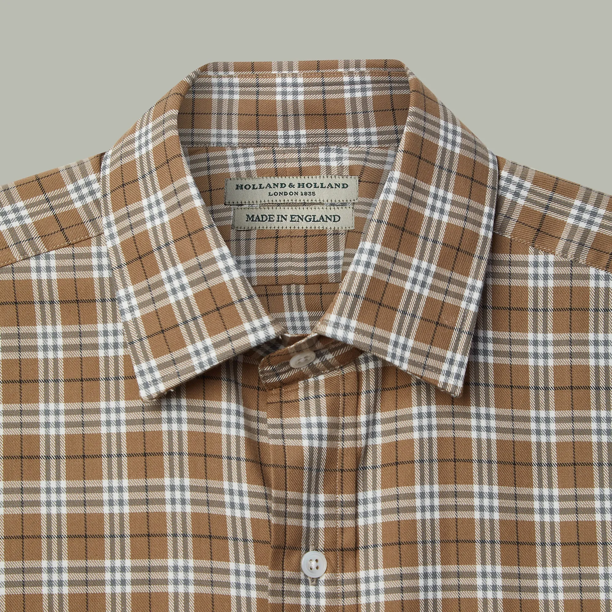 Northwood Classic Brushed Cotton Shirt [TOBACCO]
