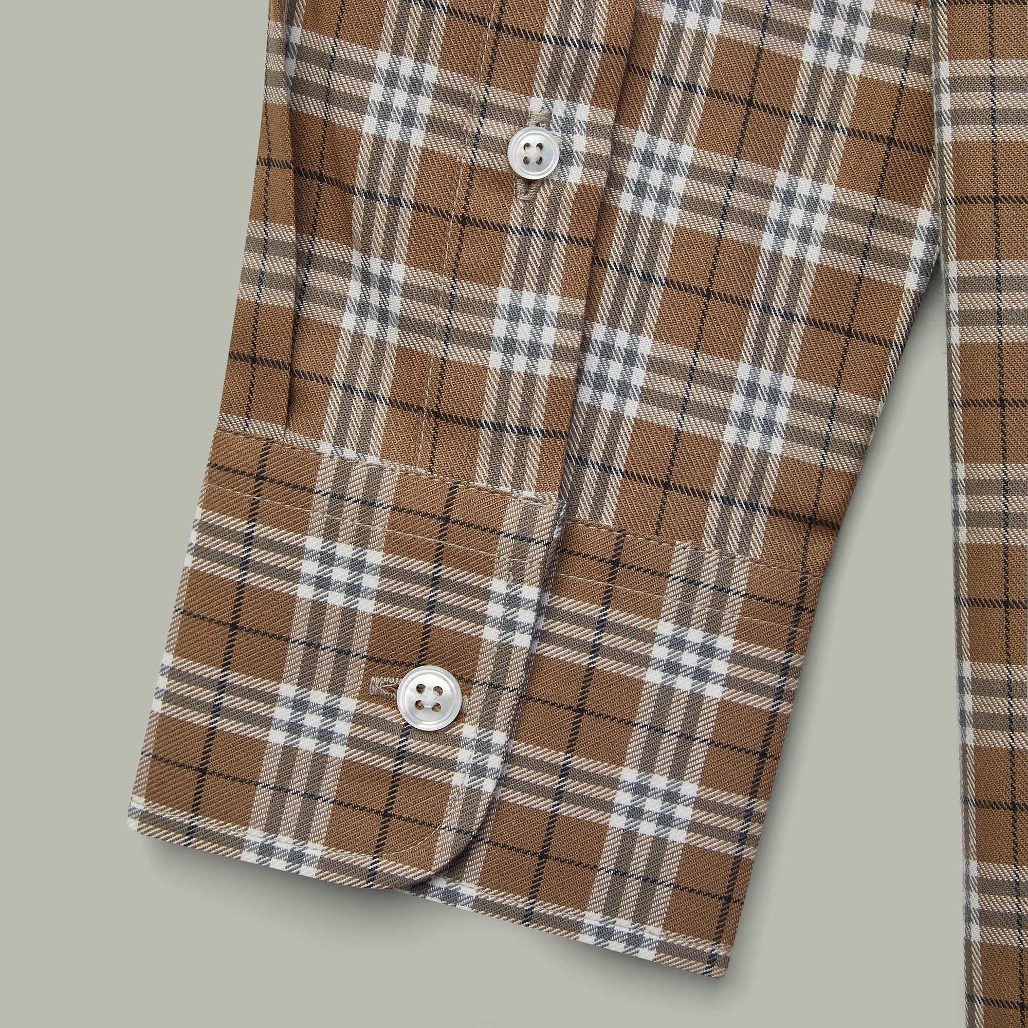 Northwood Classic Brushed Cotton Shirt [TOBACCO]