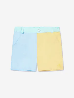 Patachou Boys Colourblock Shorts in Multicolour