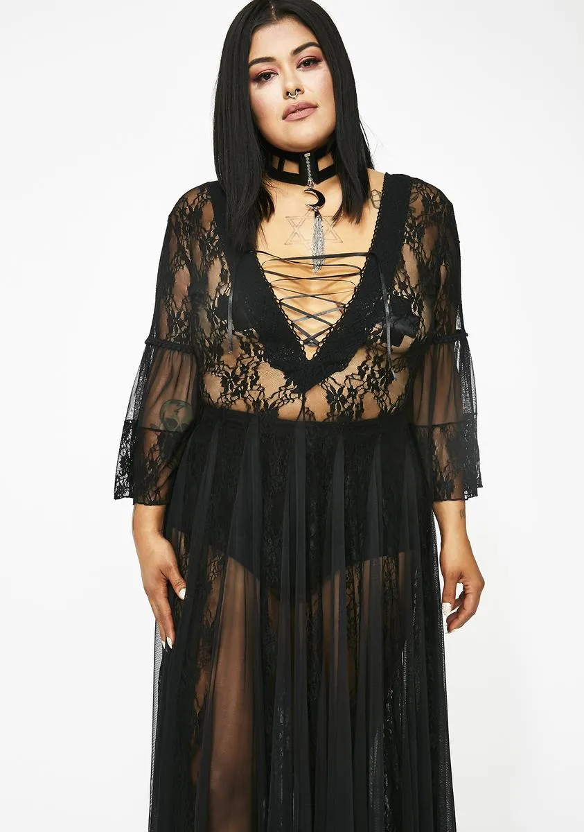Pitch Dark Modern Love Maxi Dress