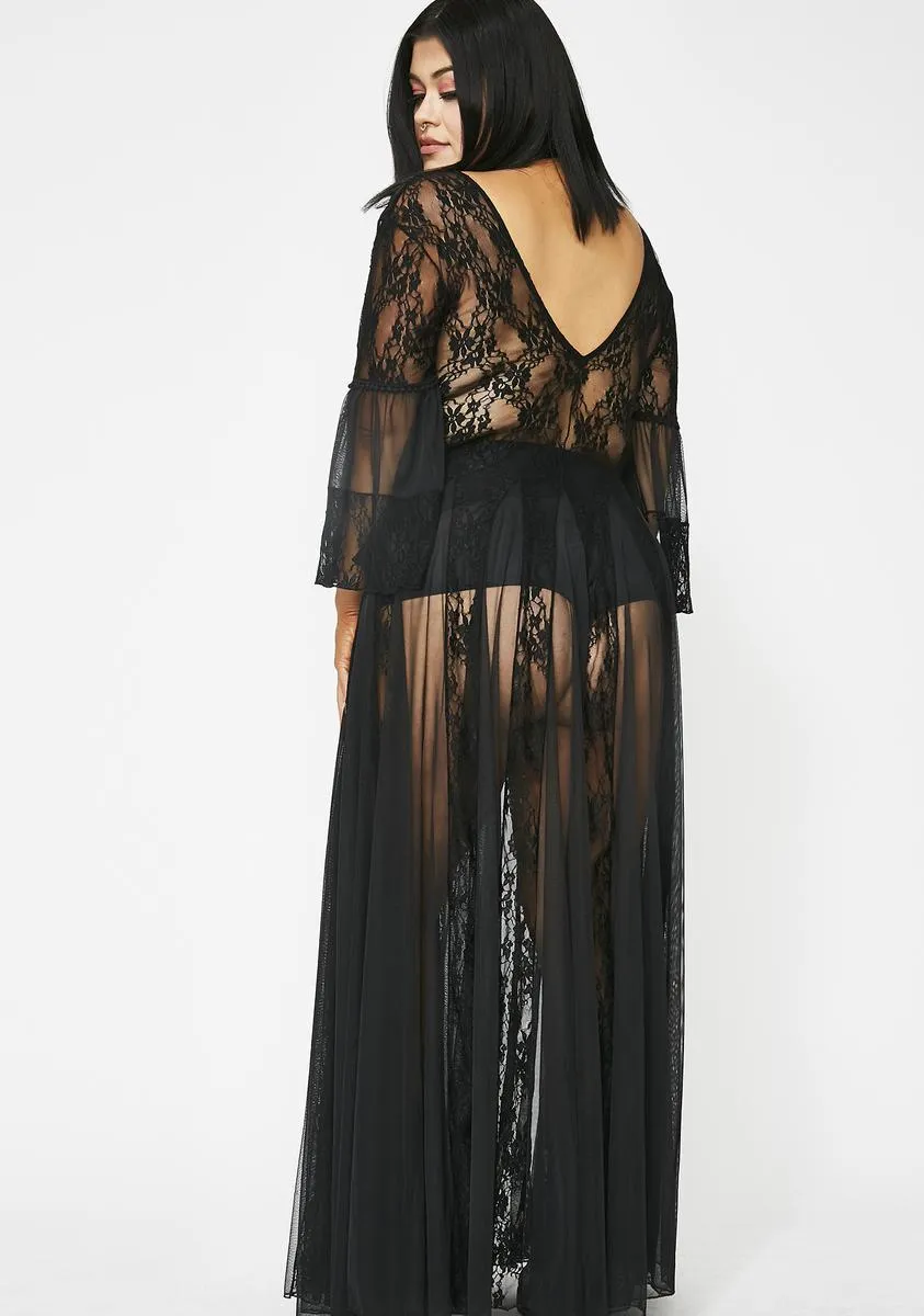 Pitch Dark Modern Love Maxi Dress