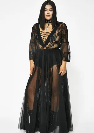 Pitch Dark Modern Love Maxi Dress