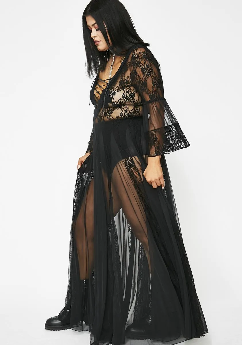Pitch Dark Modern Love Maxi Dress