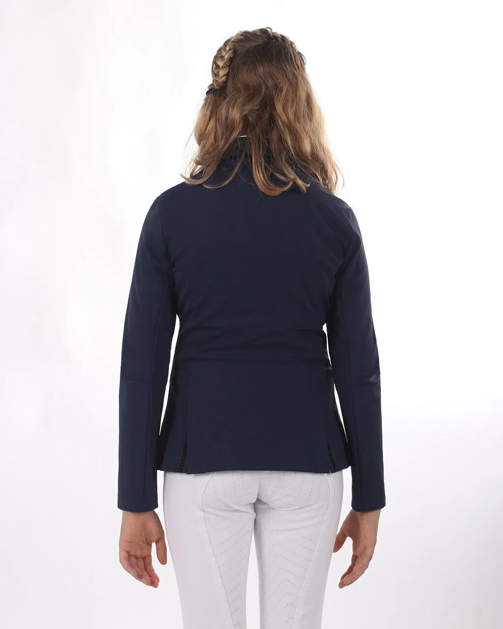 QHP Junior Juliet Competition Jacket Blue