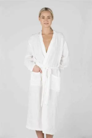 Robe Linen White