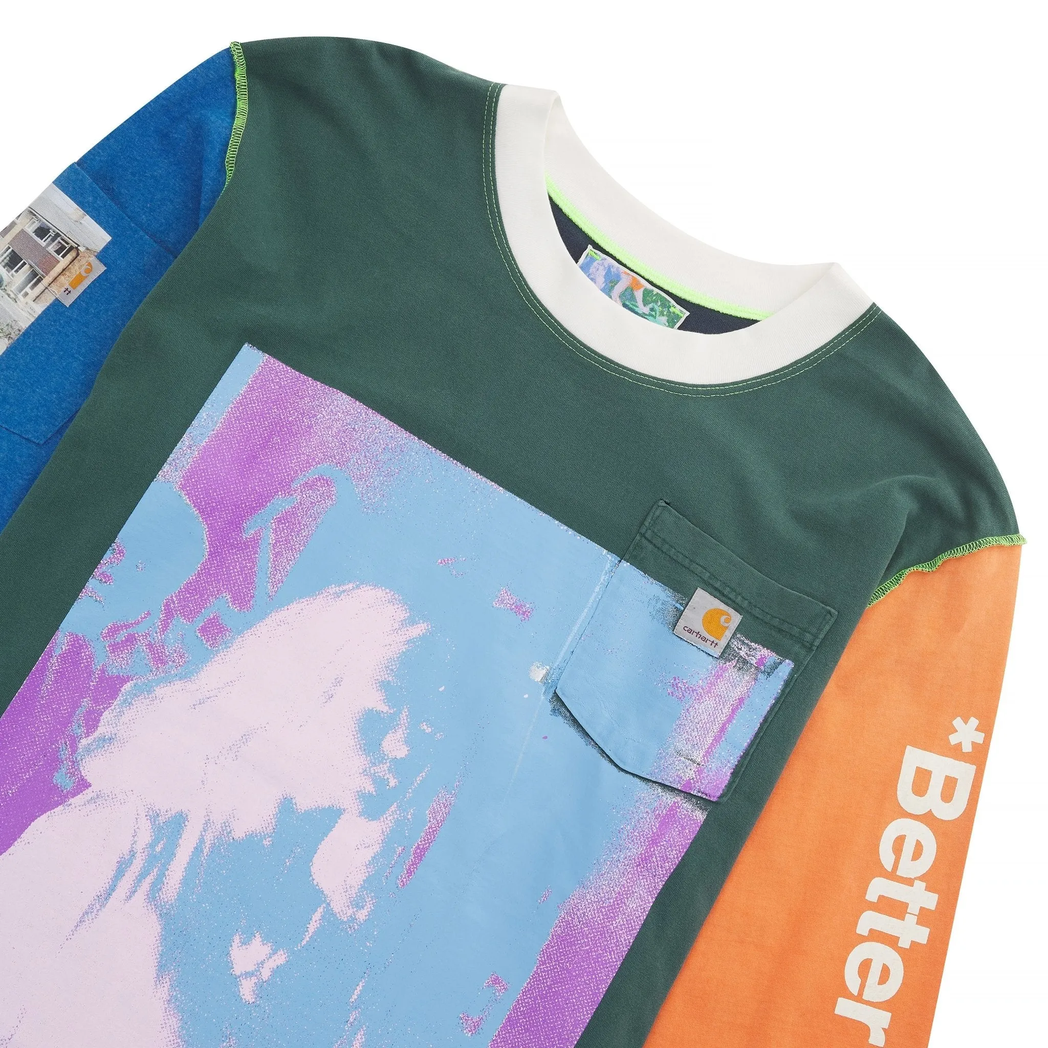 Rodeo Carhartt Reversible L/S Tee | Green