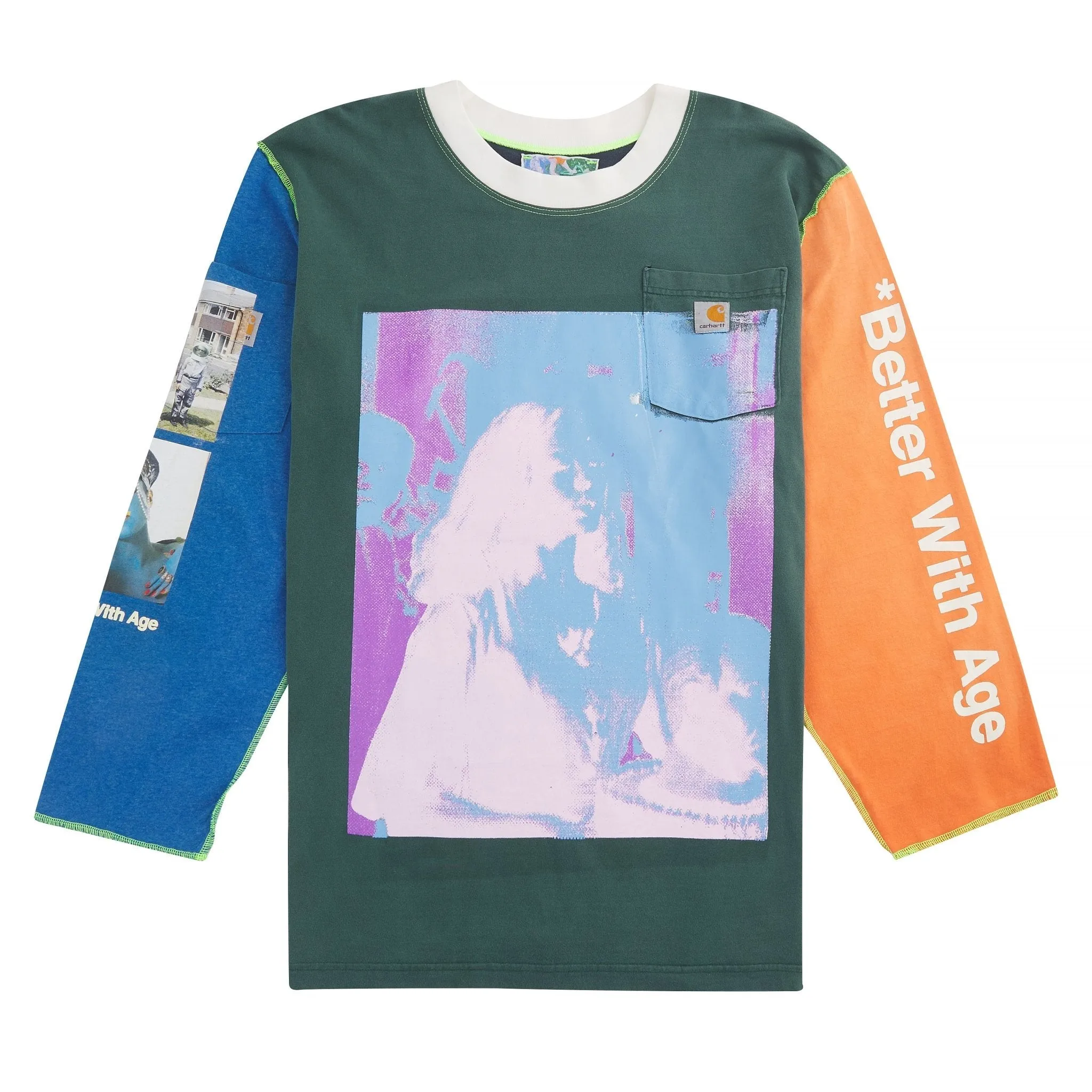 Rodeo Carhartt Reversible L/S Tee | Green