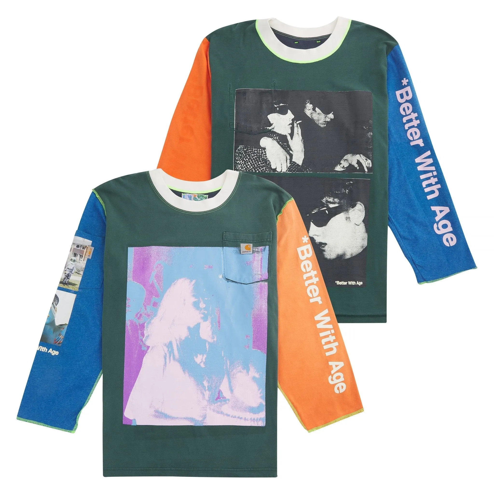 Rodeo Carhartt Reversible L/S Tee | Green