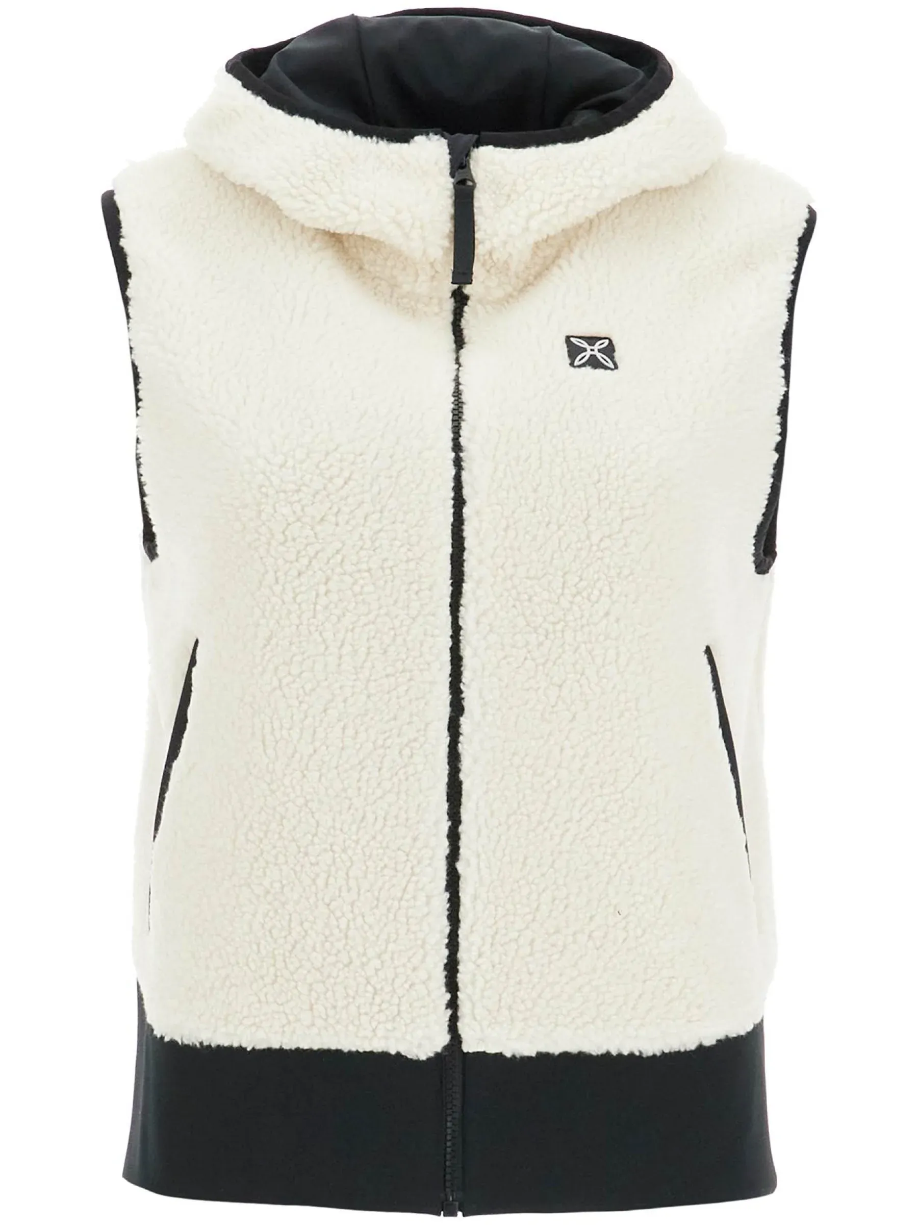 Sherpa Fleece Hooded Vest