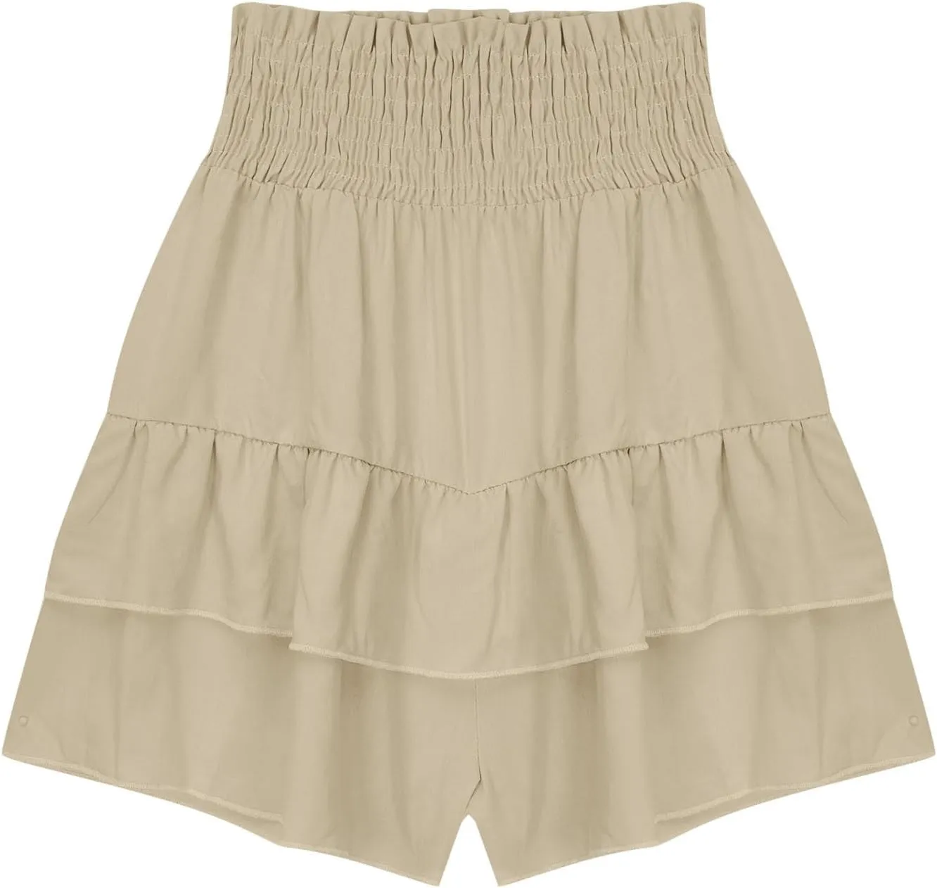 Skorts for Girls Summer Comfy Flowy Girls Shorts Size 10-12 Casual Ruffle Butterfly Short Pants with Liner