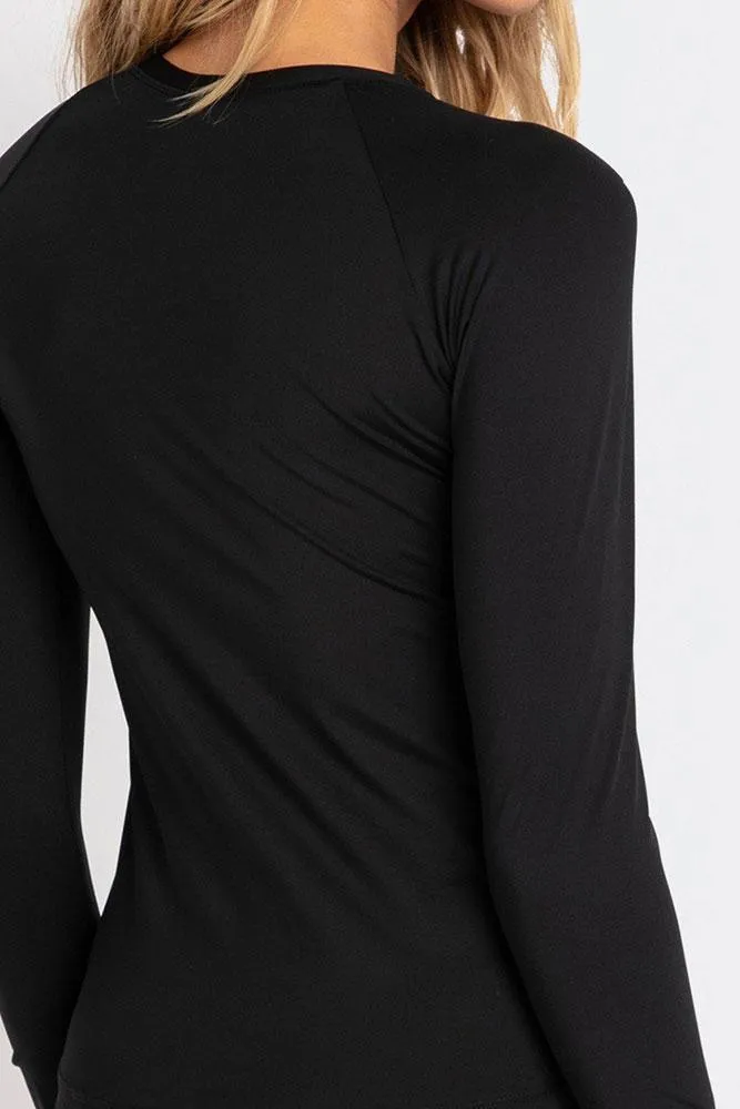 Sunseeker Basic Zip Front Rash Vest