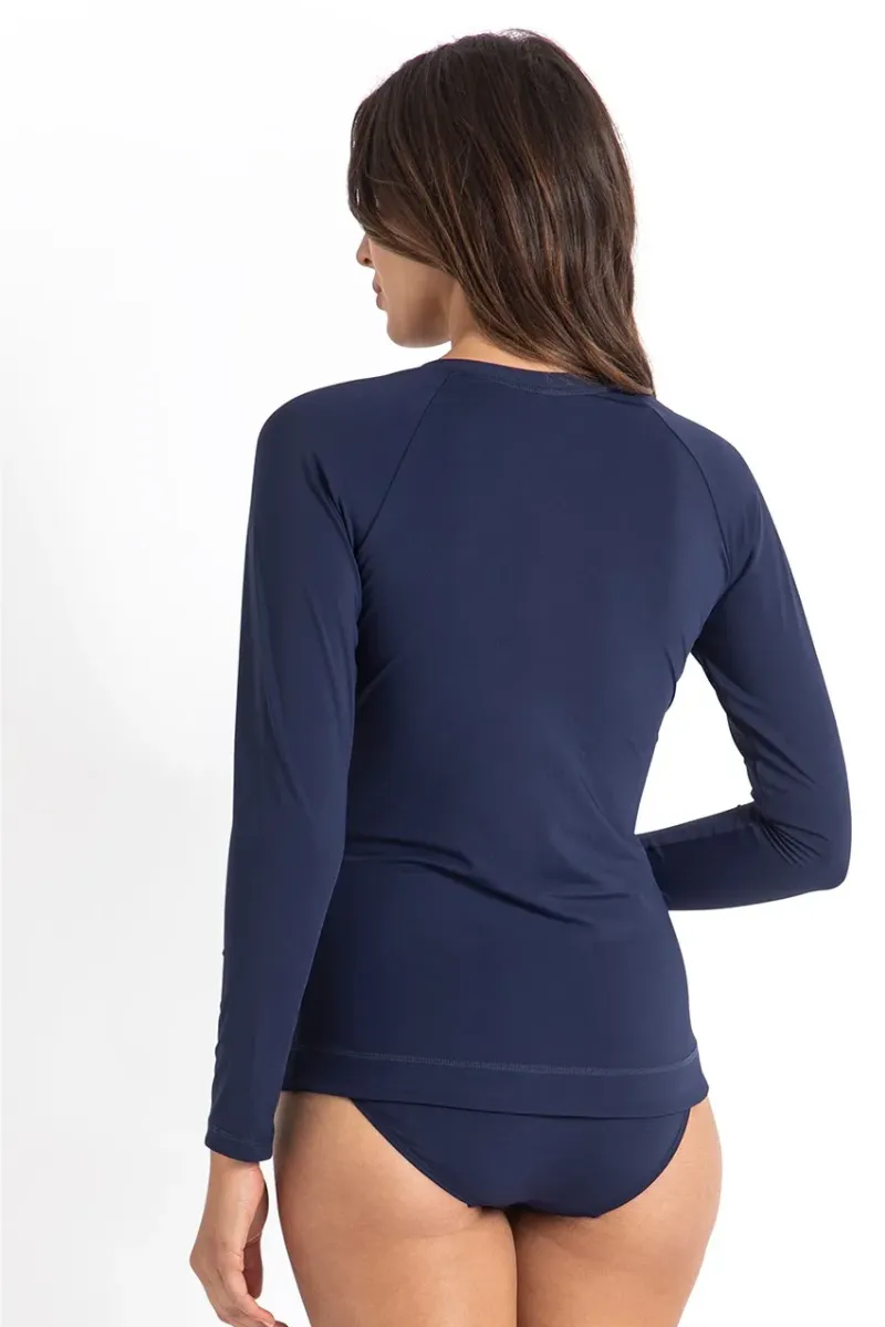 Sunseeker Basic Zip Front Rash Vest