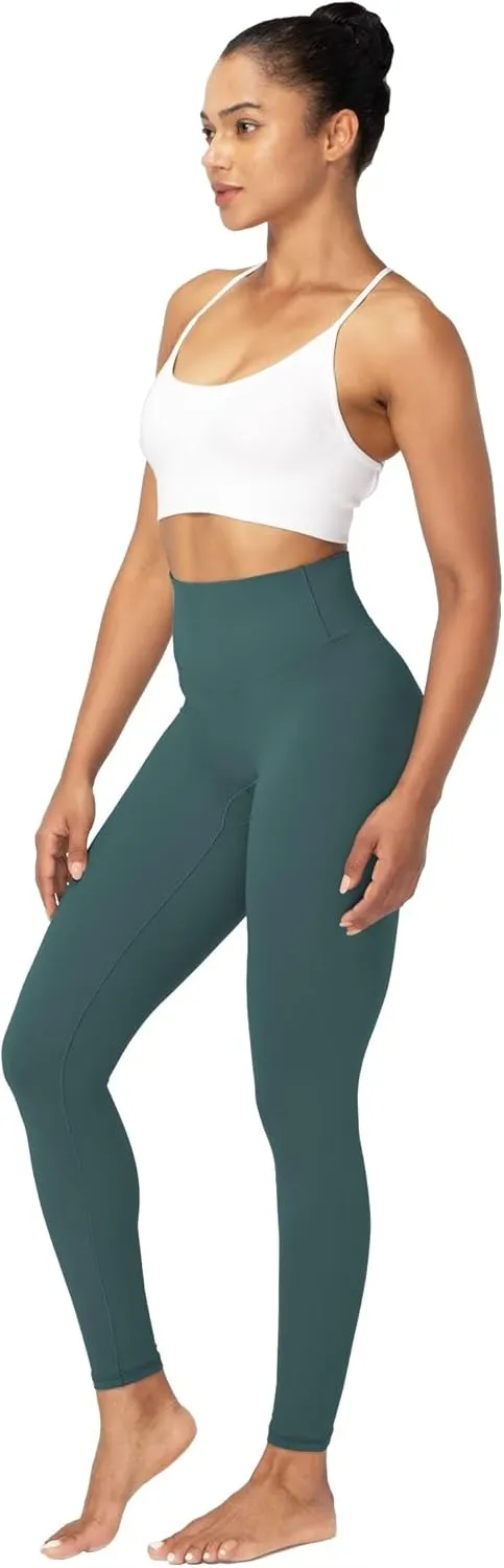 Sunzel Nunaked Workout Leggings for Women, Tummy Control Compression Workout Gym Yoga Pants, No Front Seam & High Waist