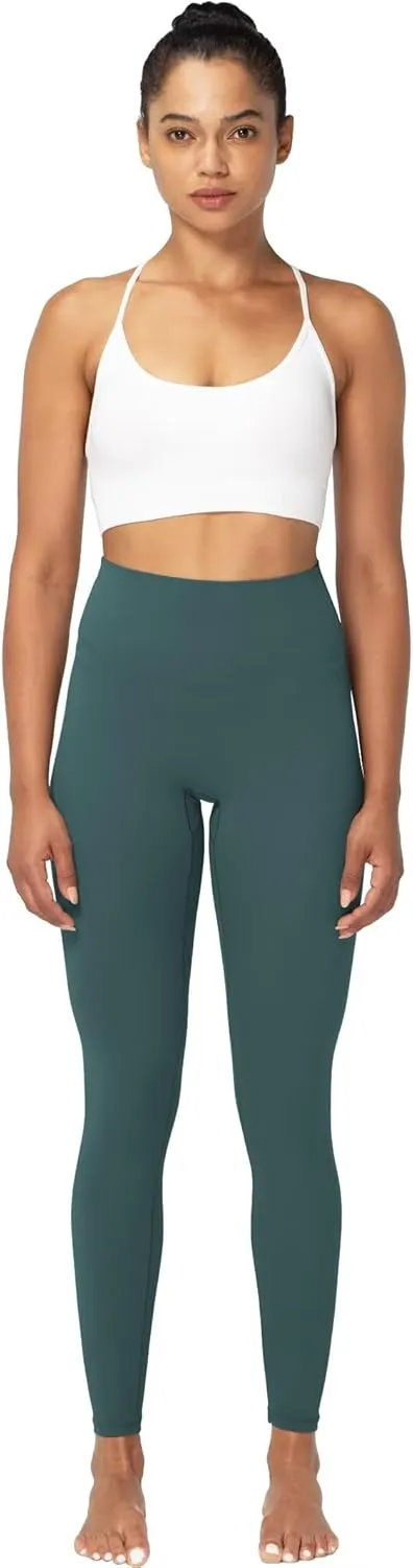Sunzel Nunaked Workout Leggings for Women, Tummy Control Compression Workout Gym Yoga Pants, No Front Seam & High Waist