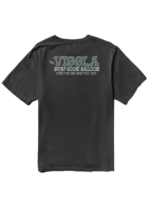 Surf Goon Saloon Organic Pocket Tee - Phantom