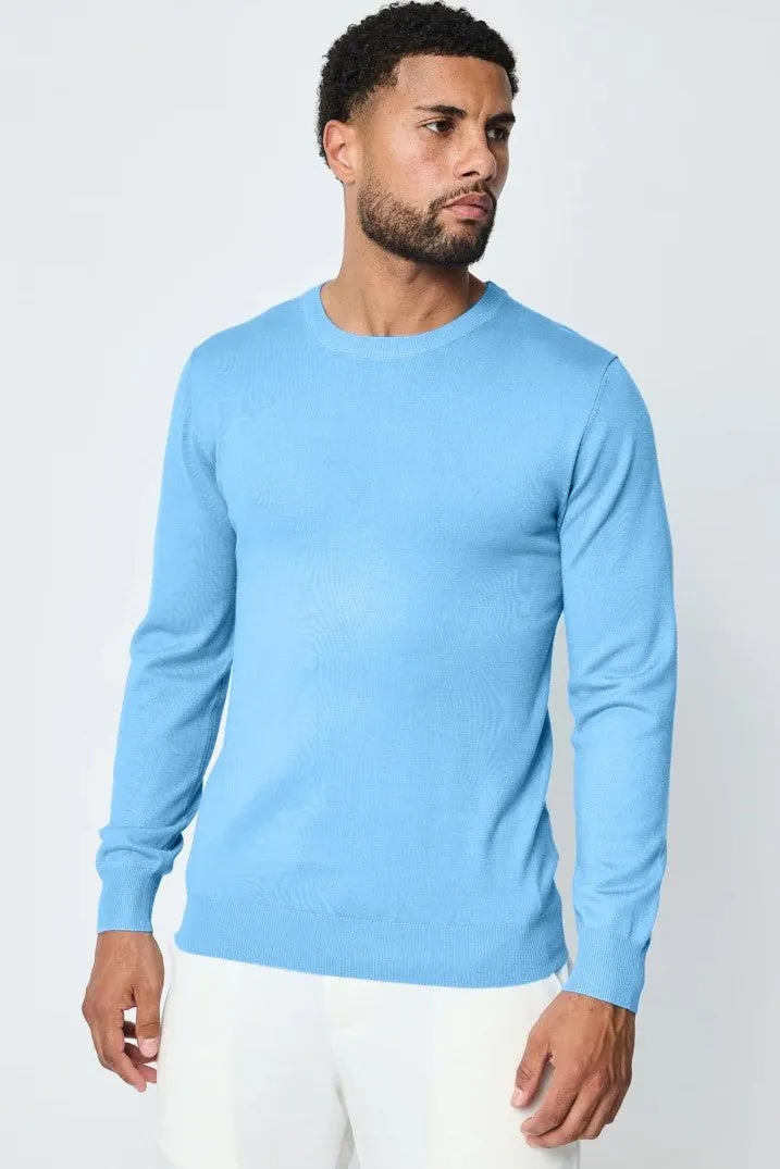 THE SEGOVIA KNITTED CREWNECK SWEATER