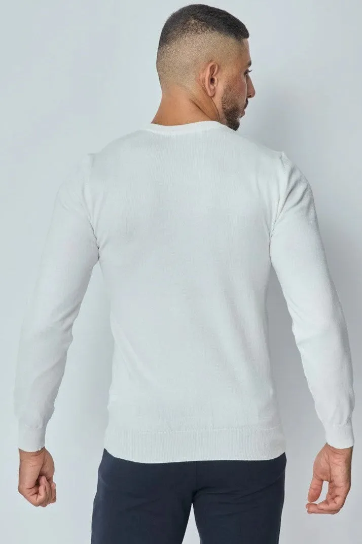 THE SEGOVIA KNITTED CREWNECK SWEATER