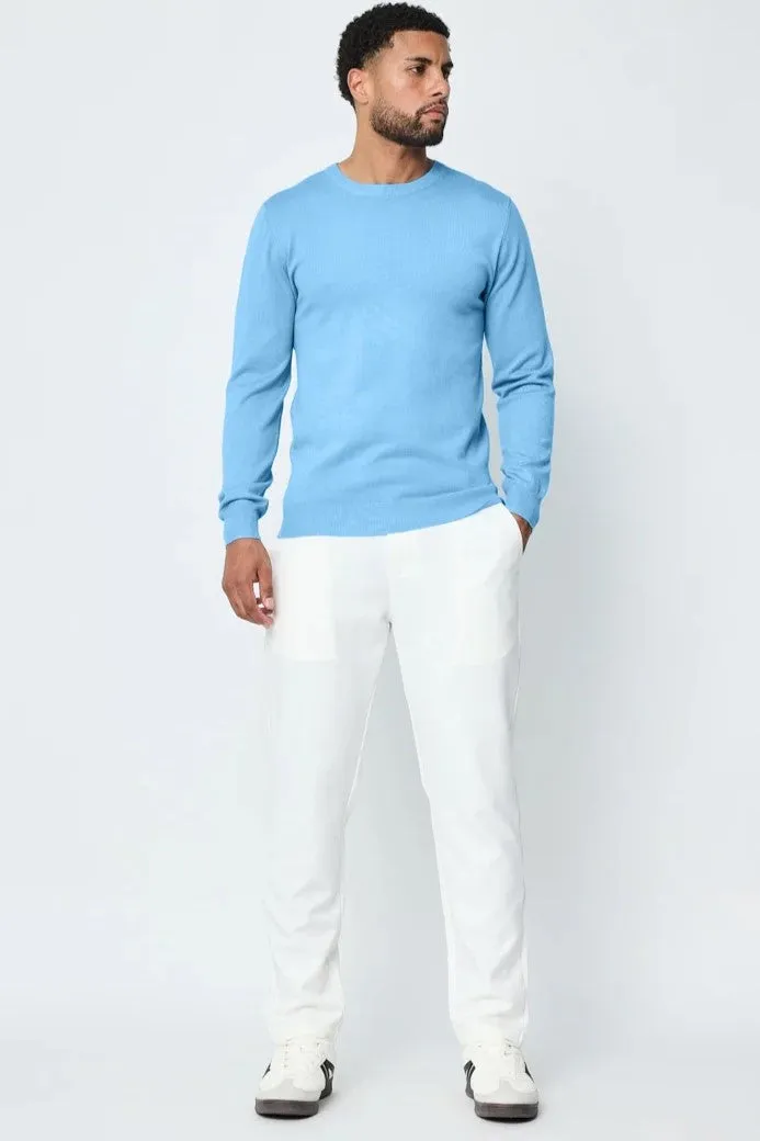 THE SEGOVIA KNITTED CREWNECK SWEATER