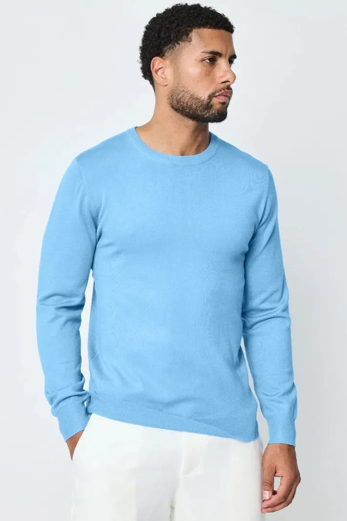 THE SEGOVIA KNITTED CREWNECK SWEATER