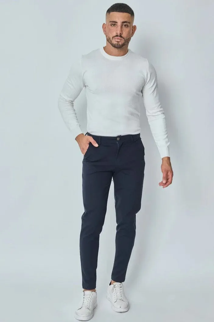 THE SEGOVIA KNITTED CREWNECK SWEATER