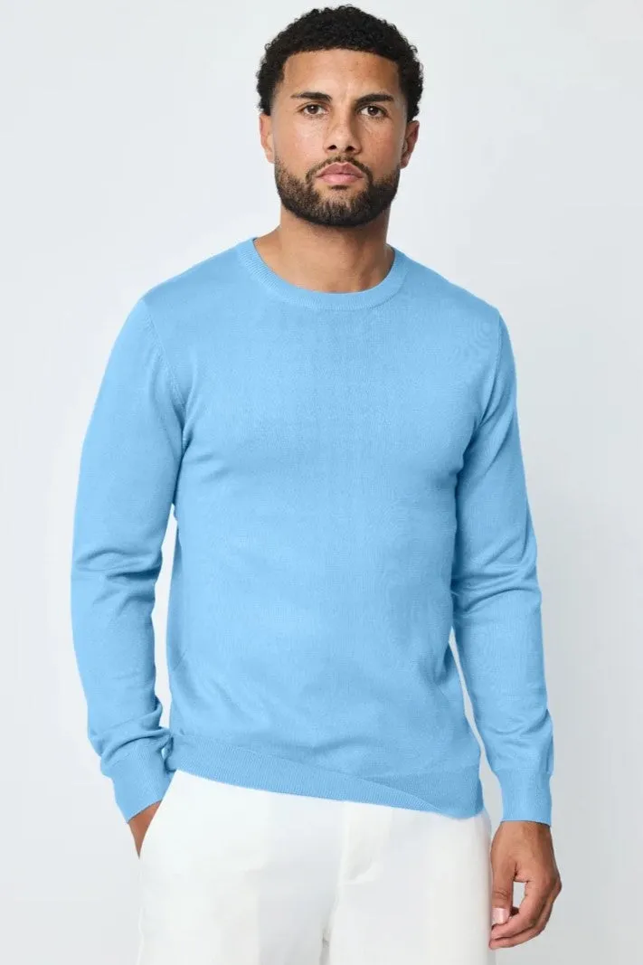THE SEGOVIA KNITTED CREWNECK SWEATER