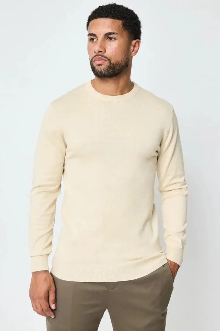 THE SEGOVIA KNITTED CREWNECK SWEATER