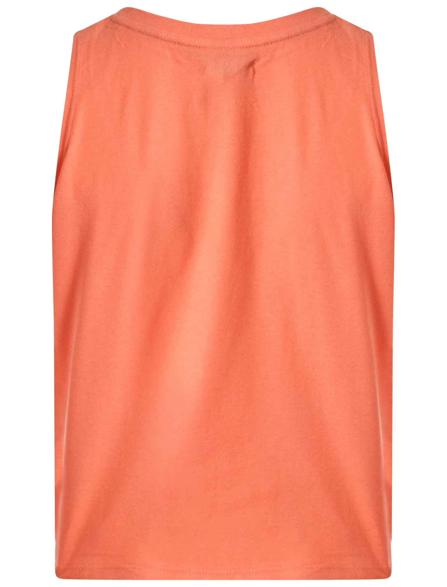 Tokyo Laundry Brooke orange sleeveless t-shirt