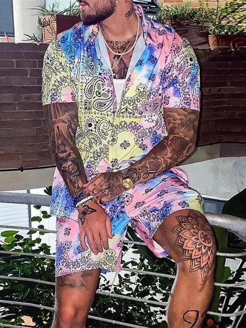Trendy men two piece Beach Sexikinis