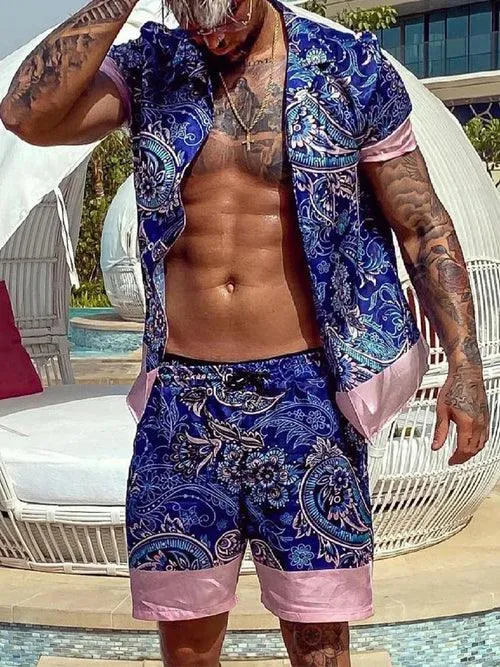 Trendy men two piece Beach Sexikinis
