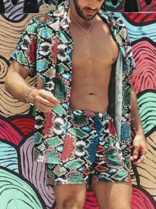 Trendy men two piece Beach Sexikinis