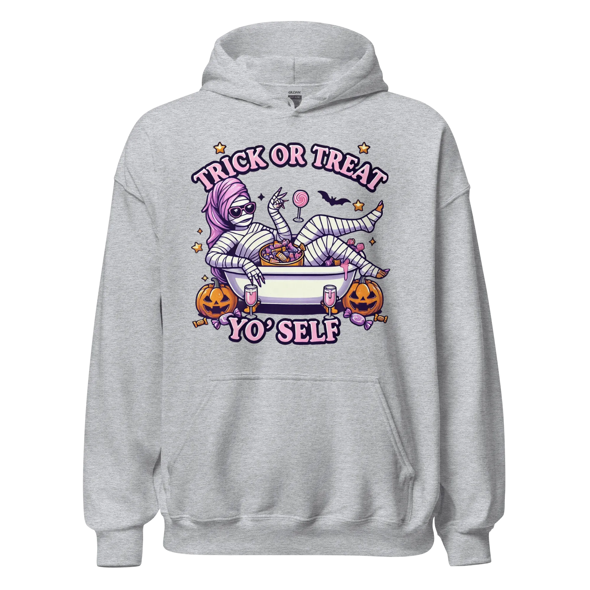 Trick or Treat Yo'Self - Halloween Hoodie - Fun Halloween Hoodie