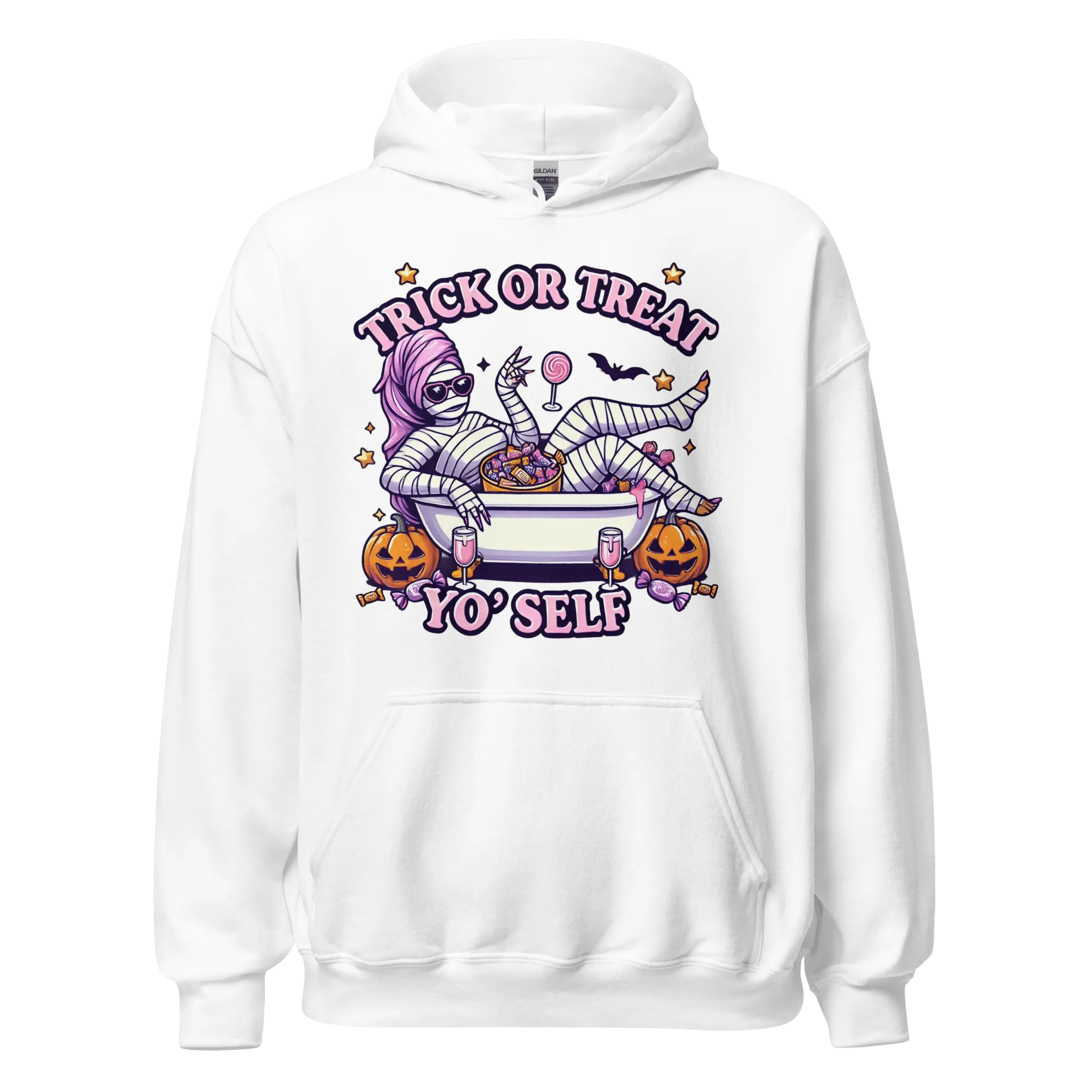 Trick or Treat Yo'Self - Halloween Hoodie - Fun Halloween Hoodie