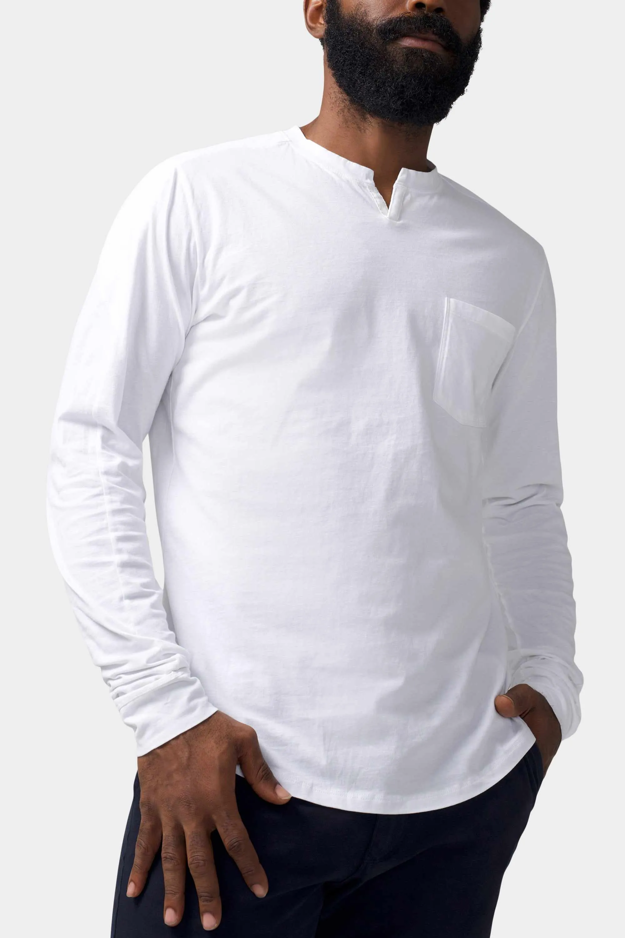 Victory V-Notch Tee | Cotton Jersey