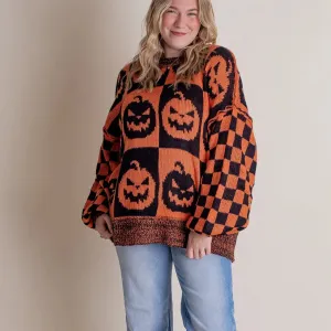 Wenkouban-Christmas Thanksgiving outfits_Halloween Christmas Round Neck Long Sleeve Aesthetic Gingerbread Loose Christmas Sweater