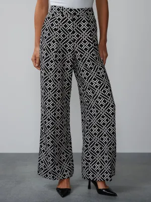 Wide Leg Pleated Pant