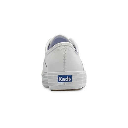 Women's The Platform Leather White (WH67191)